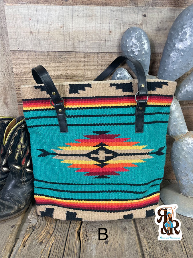 Saddle Blanket Tote Bag