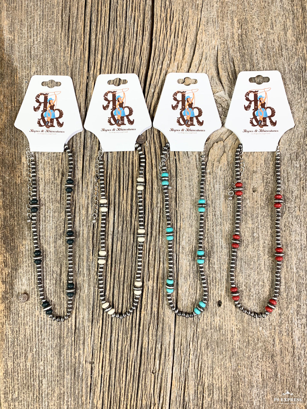 Stone Spot Navajo Pearl Look Choker