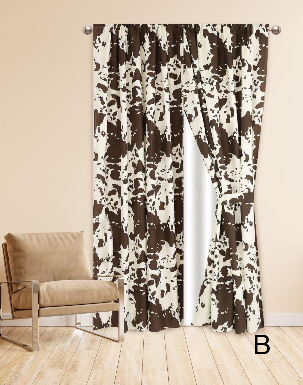 Western Print Curtains