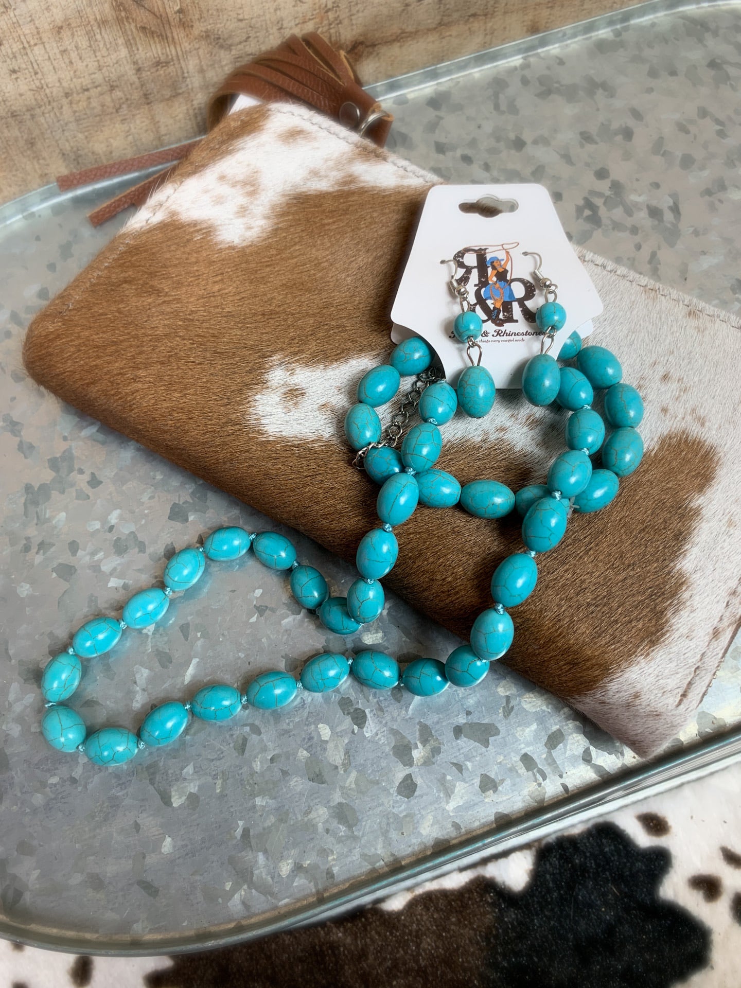 Turquoise 3 piece Jewelry Set