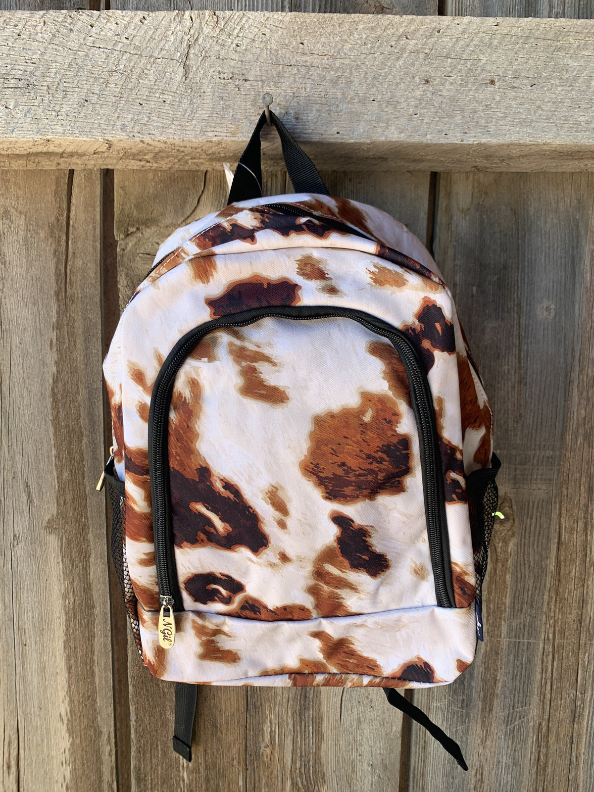 Cow Print Medium Backpack