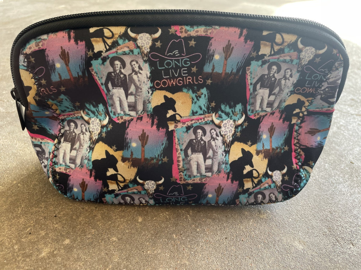 Western Print Travel Bag