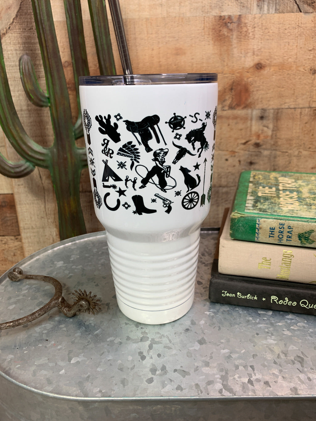 Cowgirl Constellation Large Tumbler