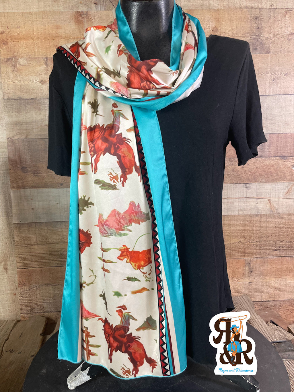 Bucking Bronc Scarf