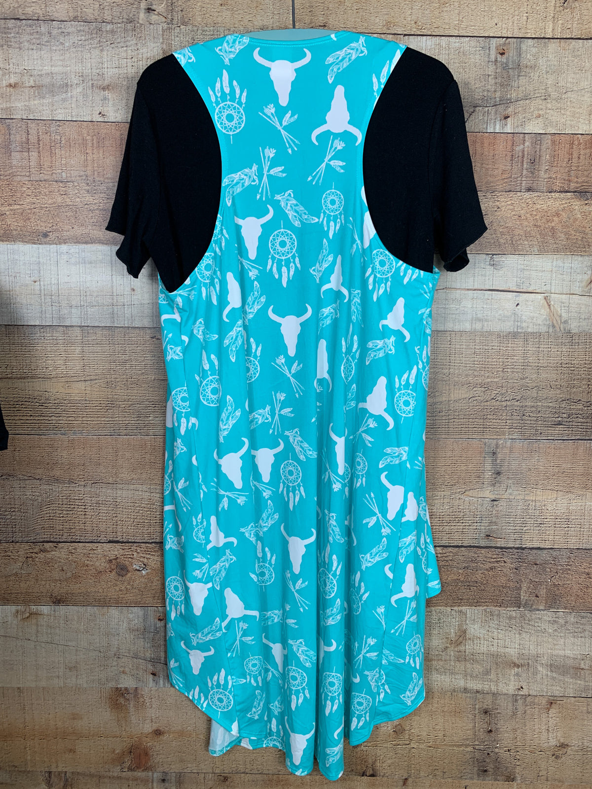 Western Cow Skull Print Vest