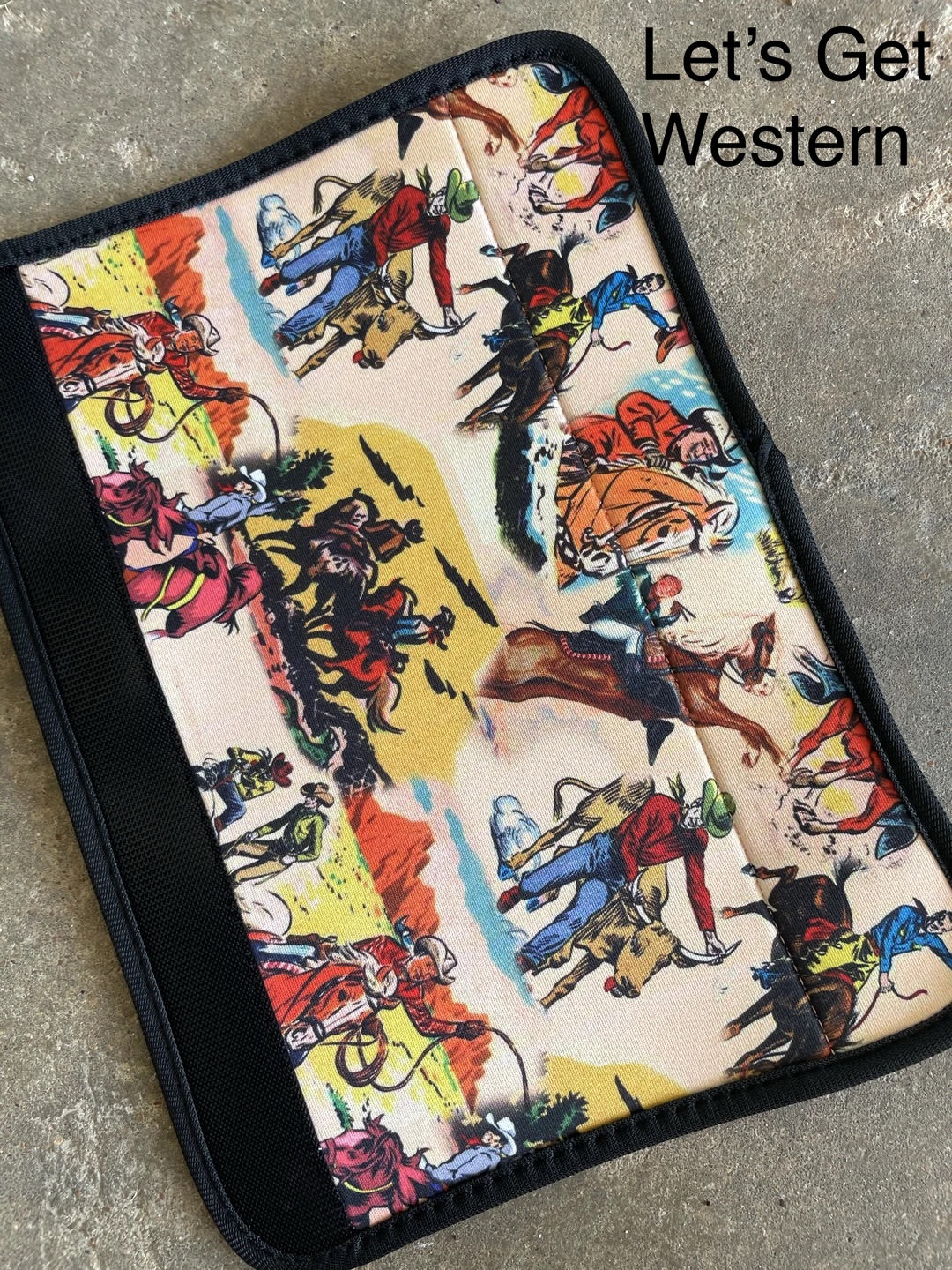 Western Print Seat Belt Cover