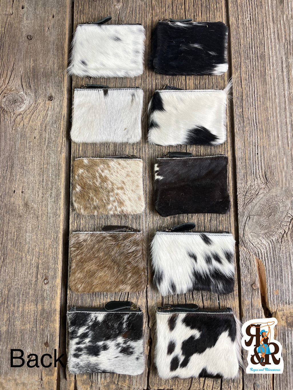 Cowhide Coin Purse