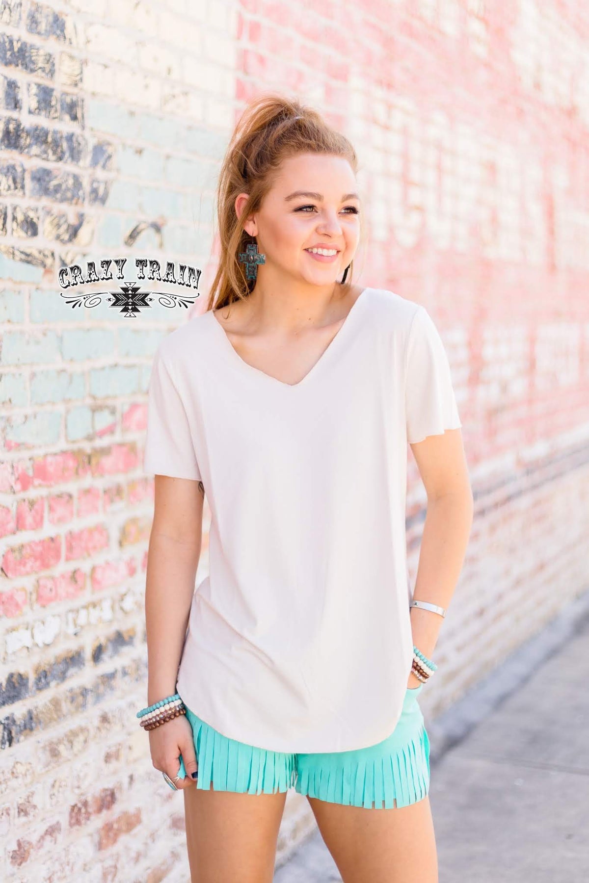 Butter Basic Tee Cream