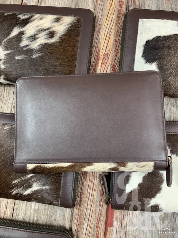 Cowhide Corral Organizer Wallet
