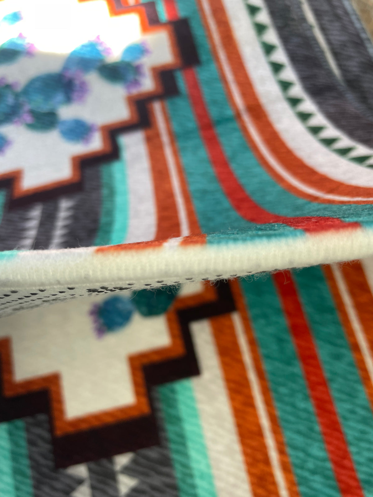 Western Print Bath Mat Set