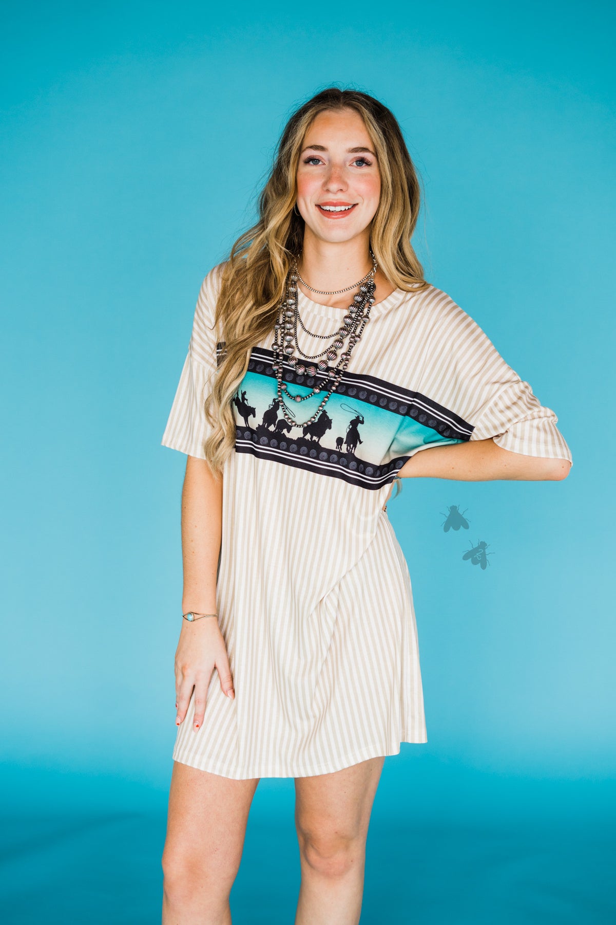 Throwback To Clint Shirt Dress