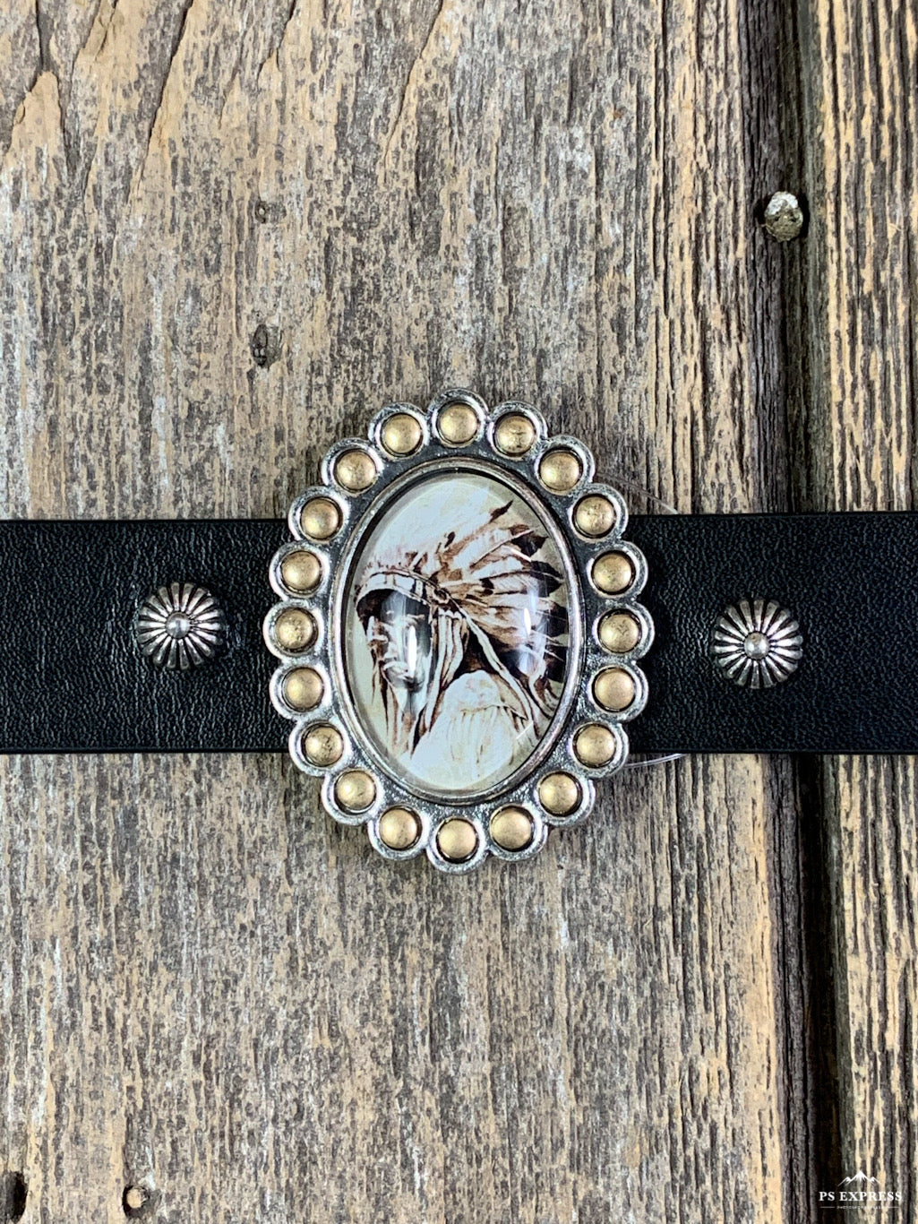 Native American Chief Bubble Bracelet