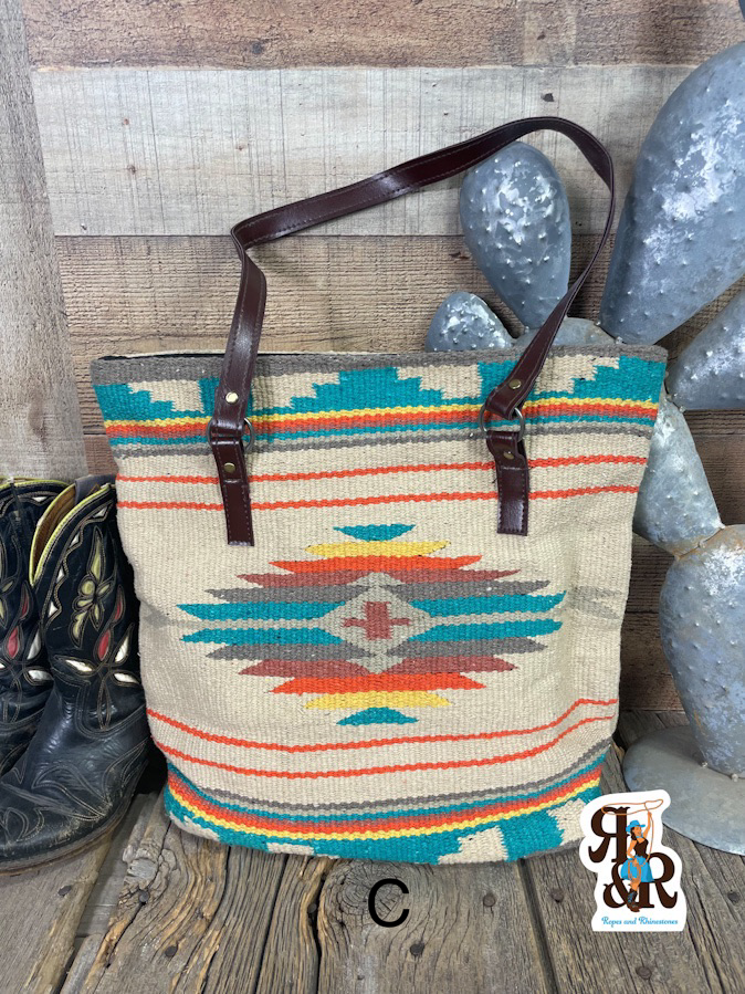Saddle Blanket Tote Bag