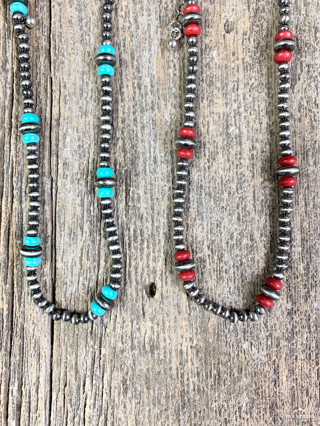 Stone Spot Navajo Pearl Look Choker