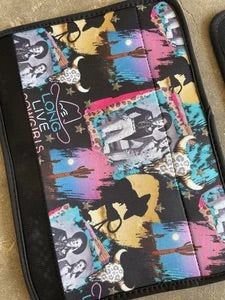 Western Print Seat Belt Cover