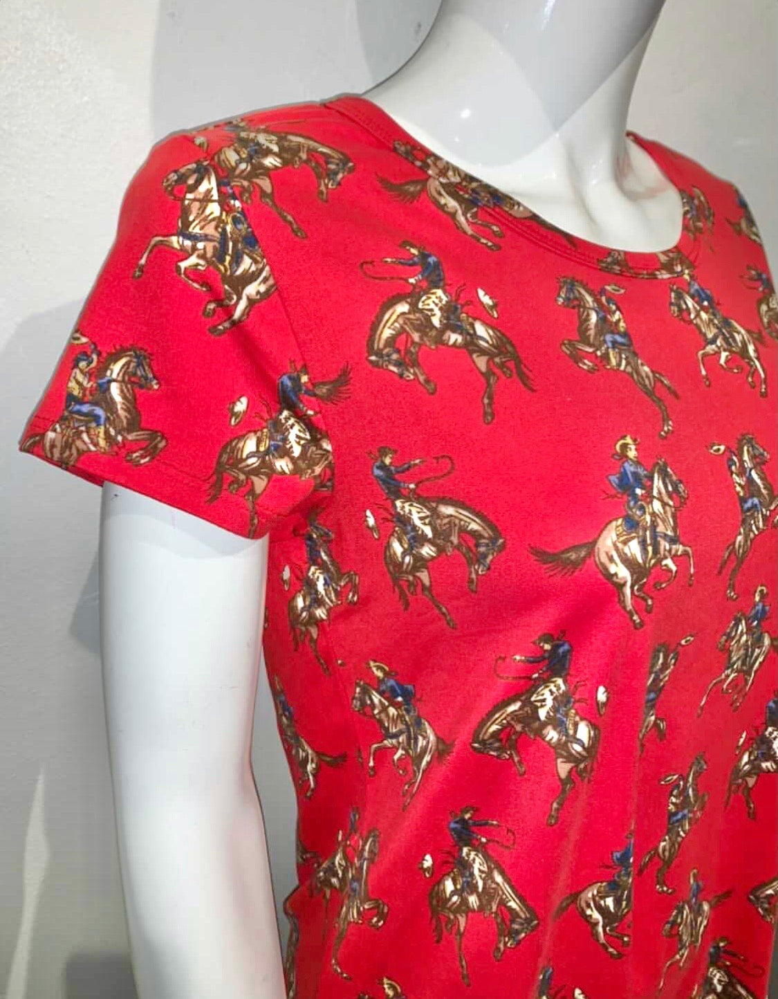 Bucking Bronco Short Sleeve Top