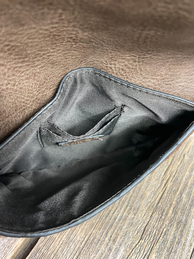 Brindle Tony Lama Wristlet