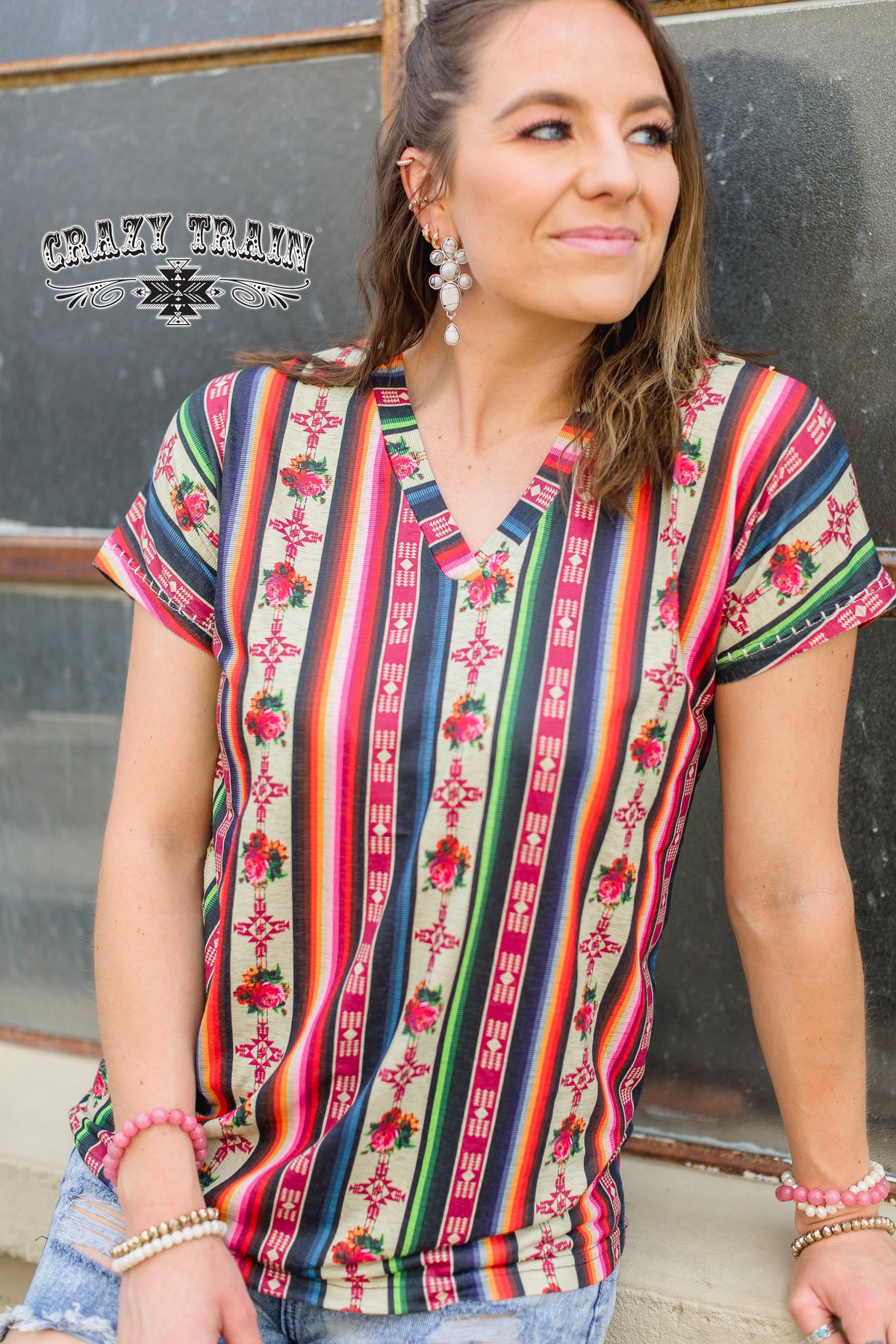 Forever Fiesta Serape Top