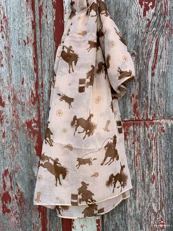 Lila Rodeo Infinity Scarf