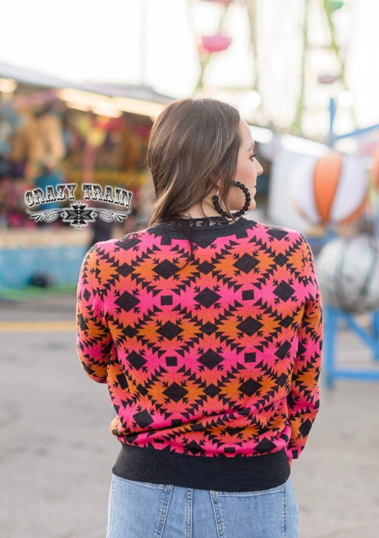 Strike Queen Knit Top