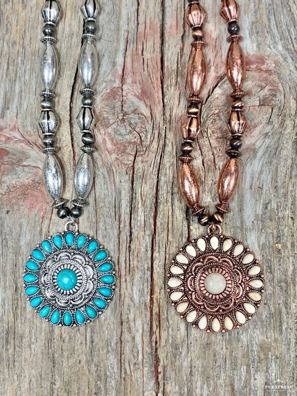 Concho Sun Necklace