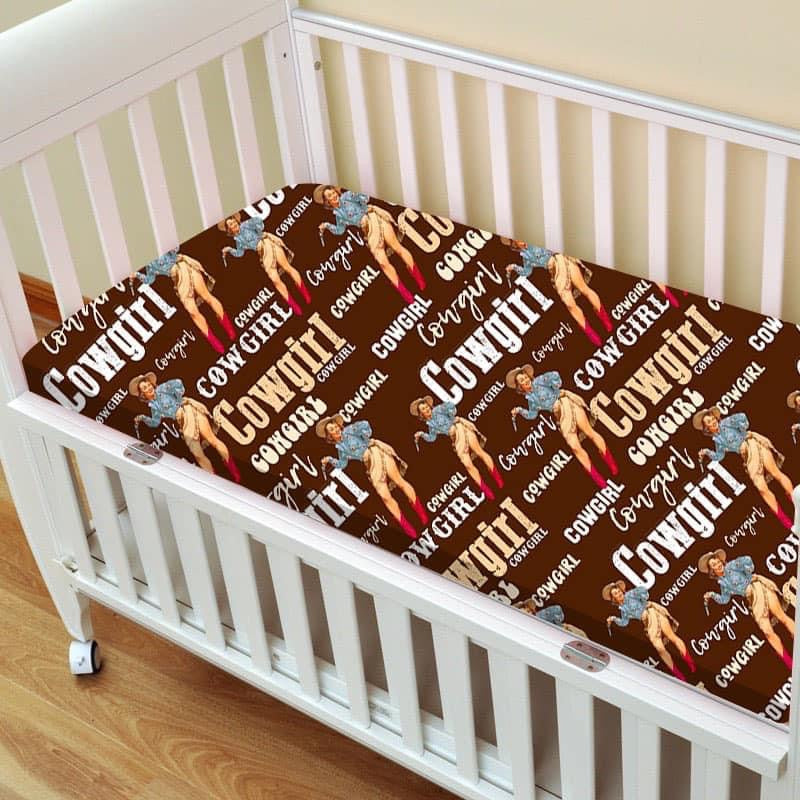 Cowgirl Crib/Toddler Fitted Sheet