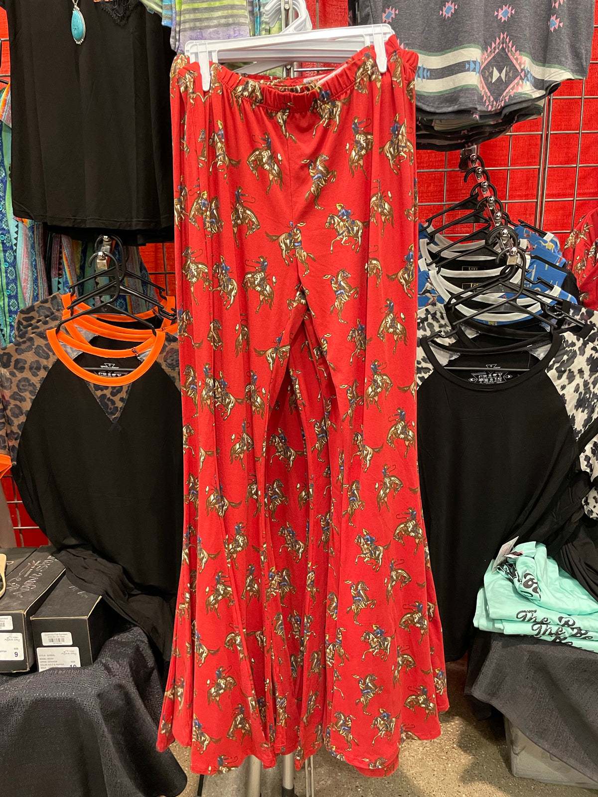 Cowboy Roundup Bell Bottom Pants