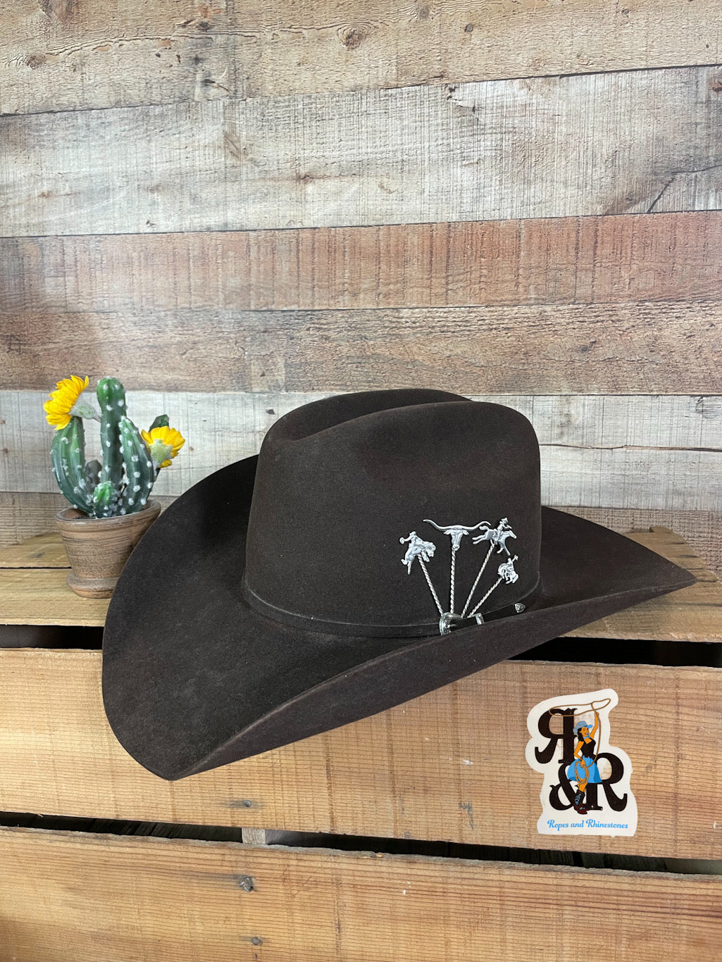 Cow Skull Hat Pin/Toothpick