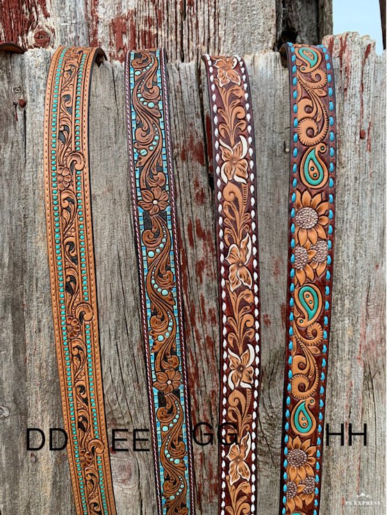 Custom Hand Tooled Western Purse Straps – Wilkinson's Fine Goods