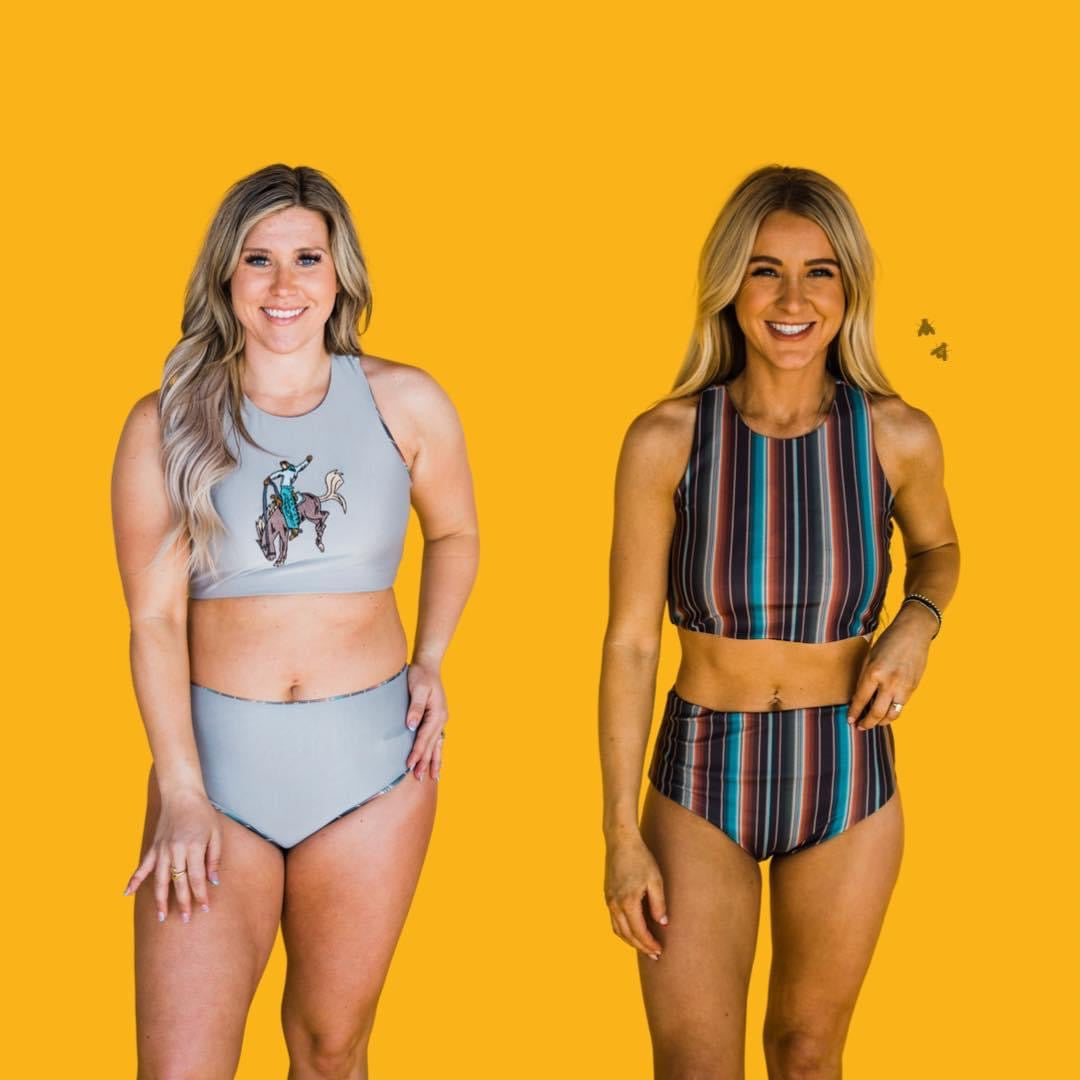 Beach Bucks Swim Top