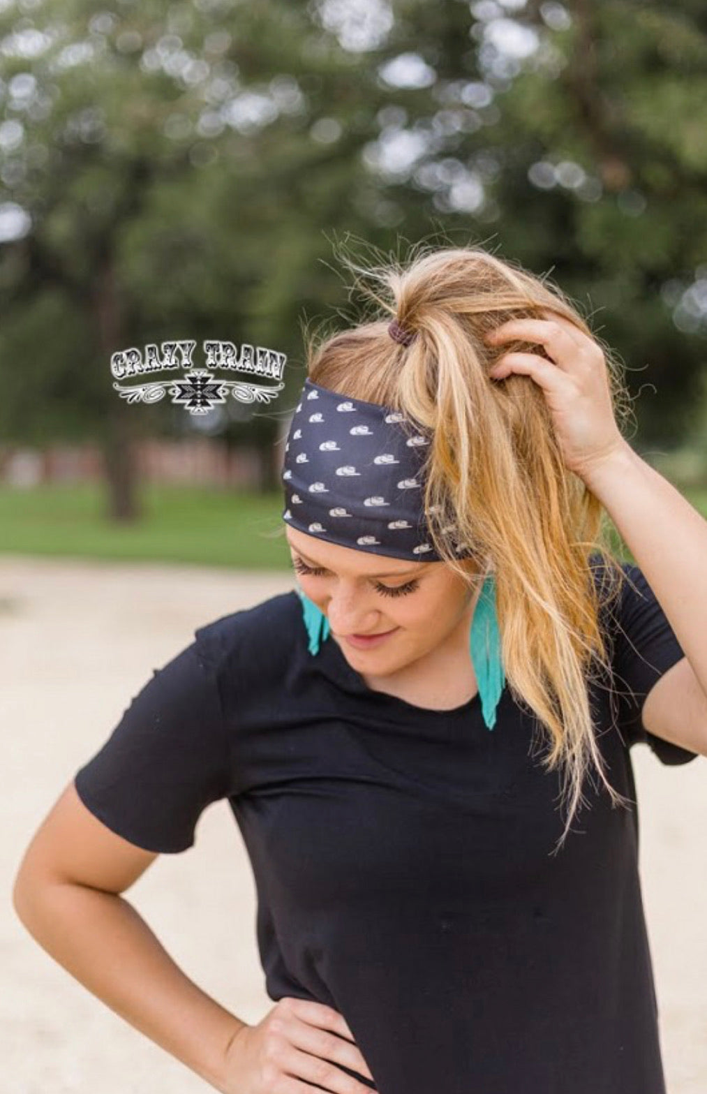 Ten Gallon Cowboy Hat Headband