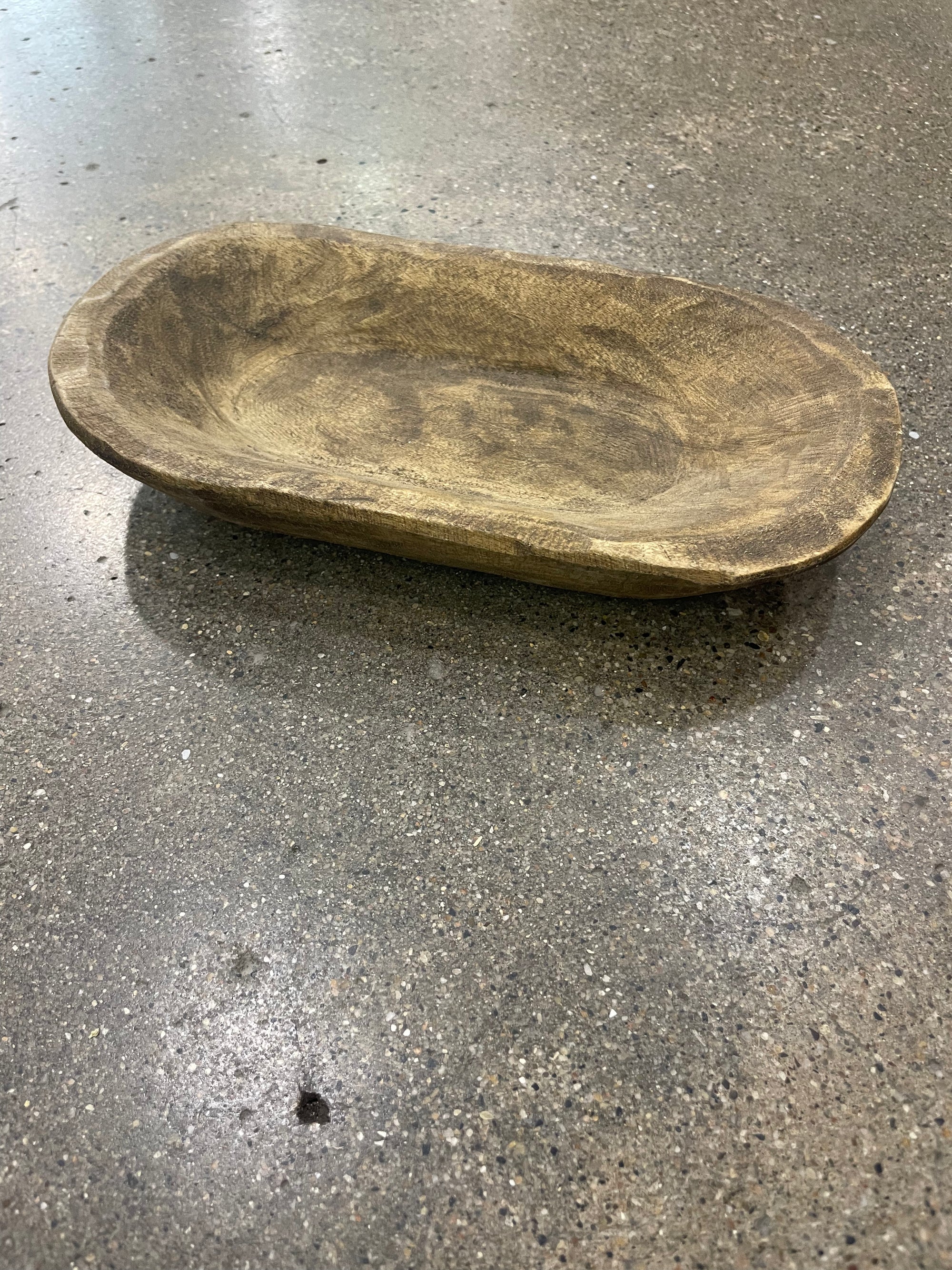 Small Oval Dough Bowl