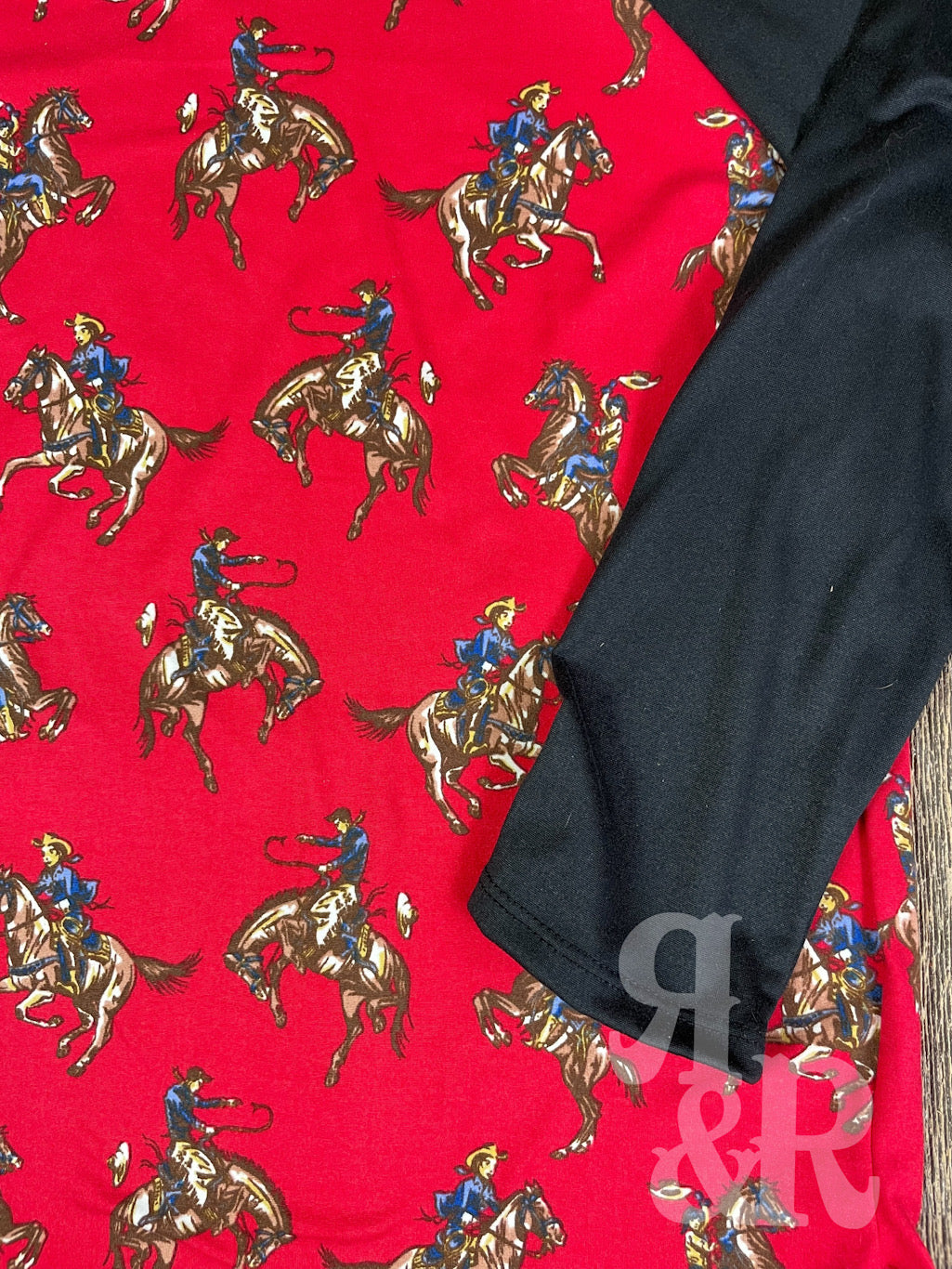 Cowboy Roundup Baseball Shirt