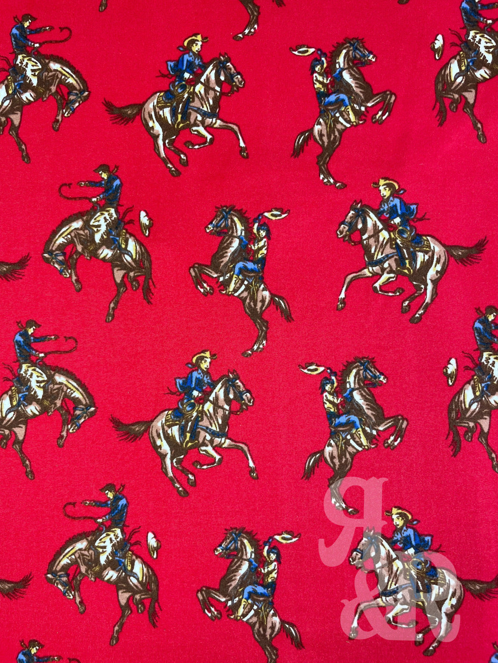 Cowboy Roundup Baseball Shirt