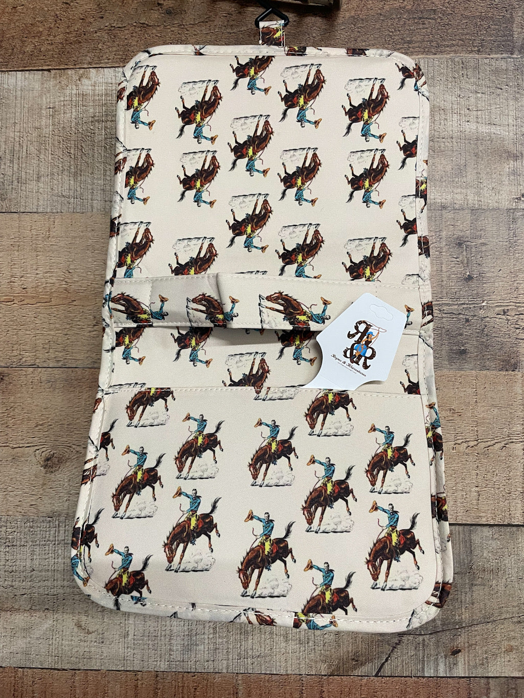 Western Print Travel Toiletry Bag