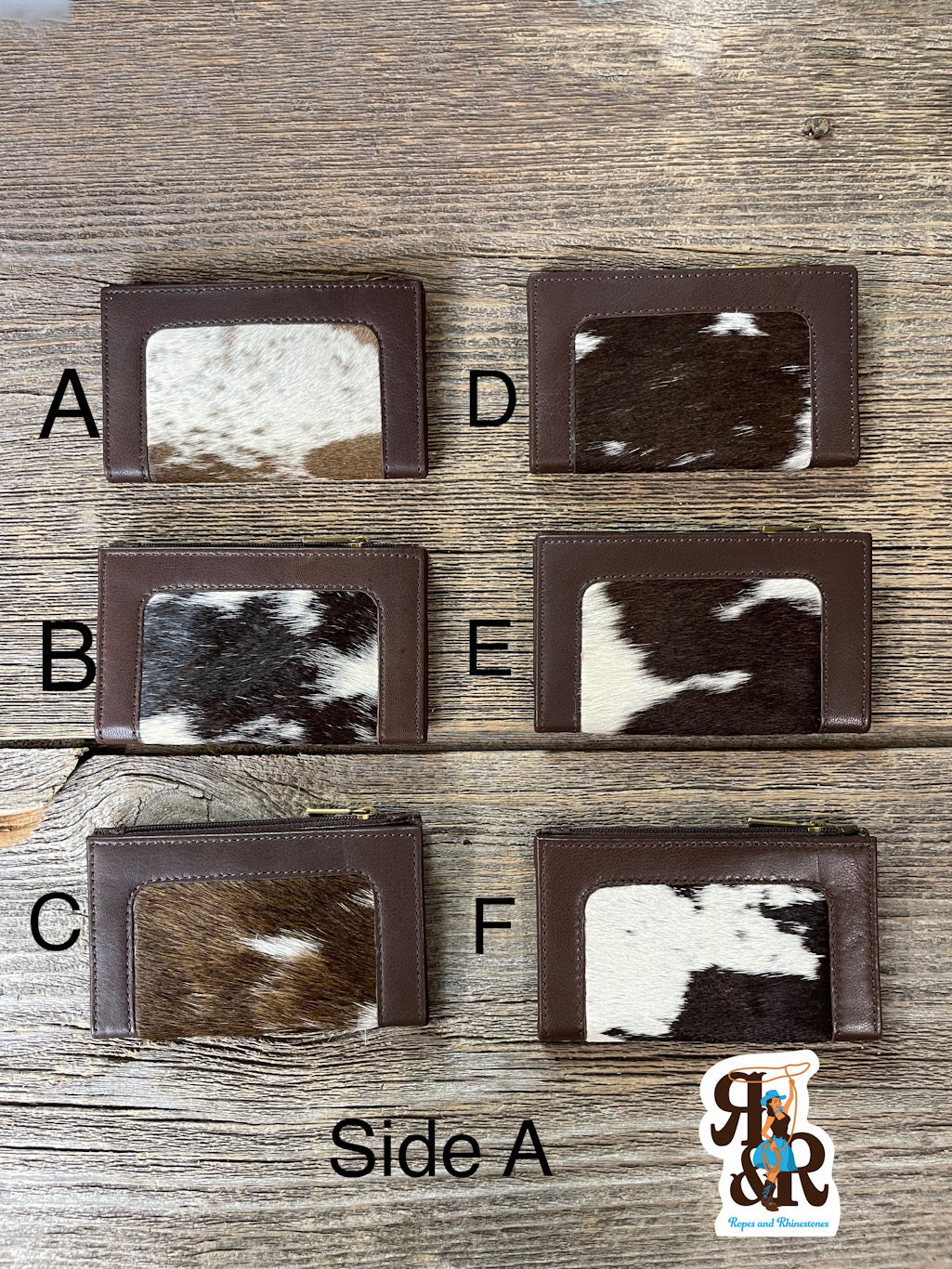 Cowhide Snap Wallet