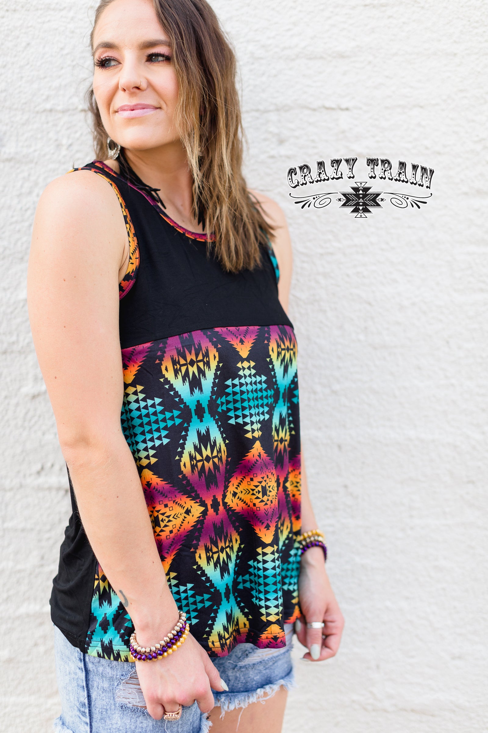The Desperado Aztec Tank Top