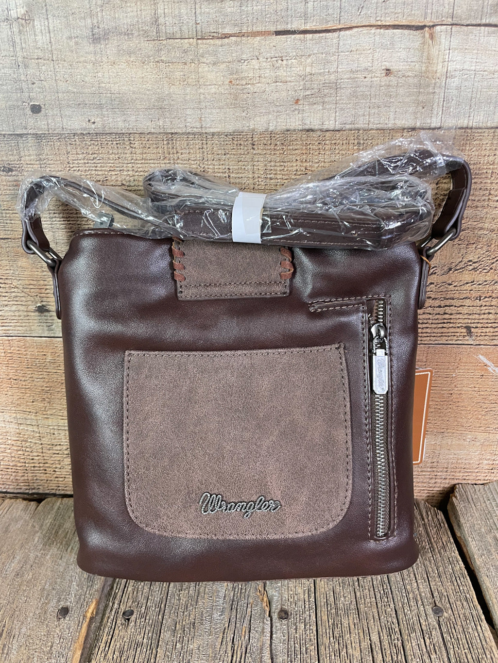 Wrangler Mariposa Concho Crossbody Bag