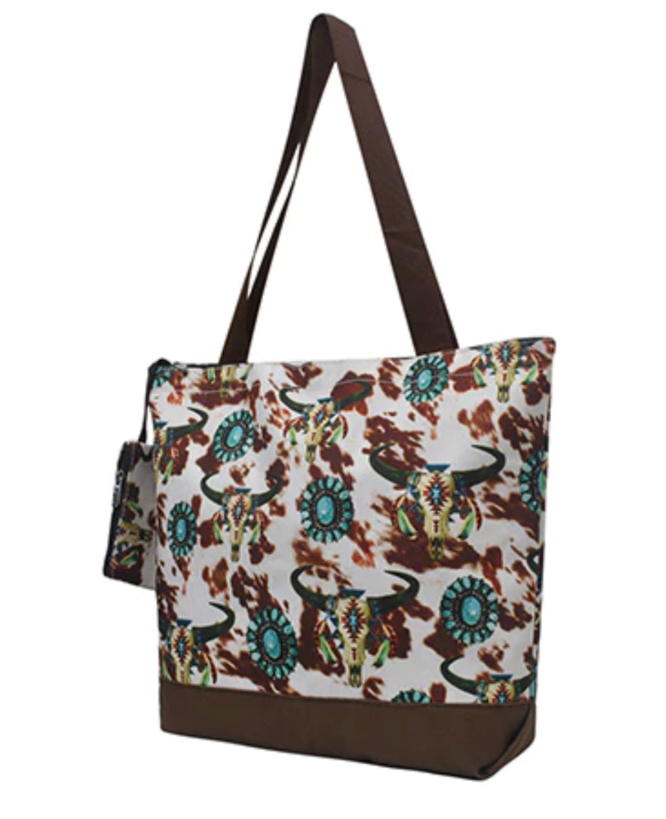 Bulls and Cows Canvas Tote Bag