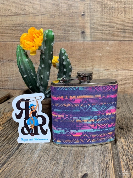 Leather Covered Flask