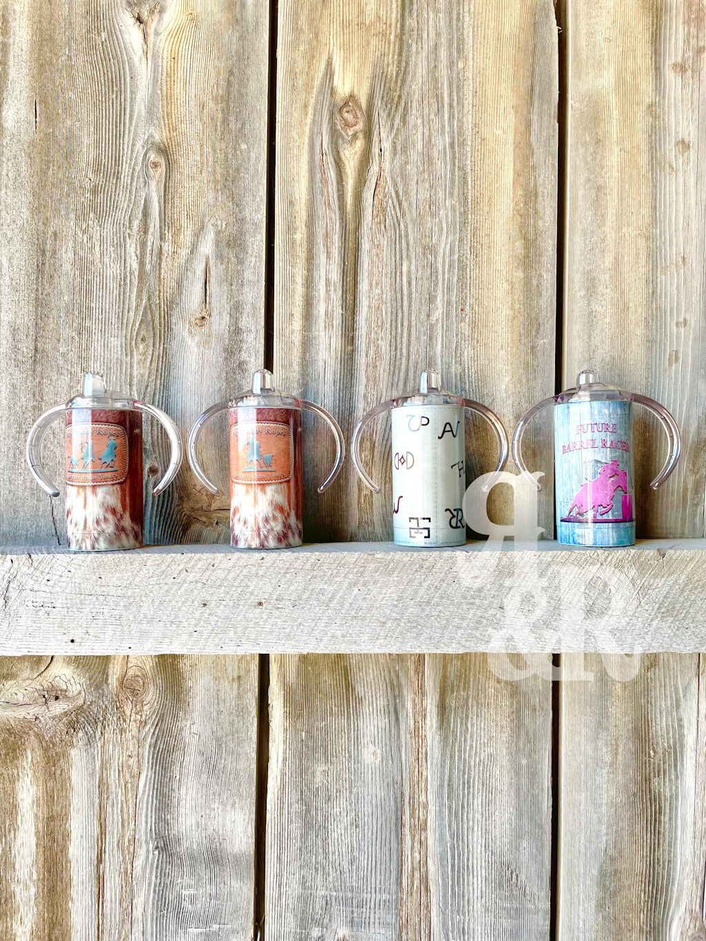 Western Print Kids Sippy Cup