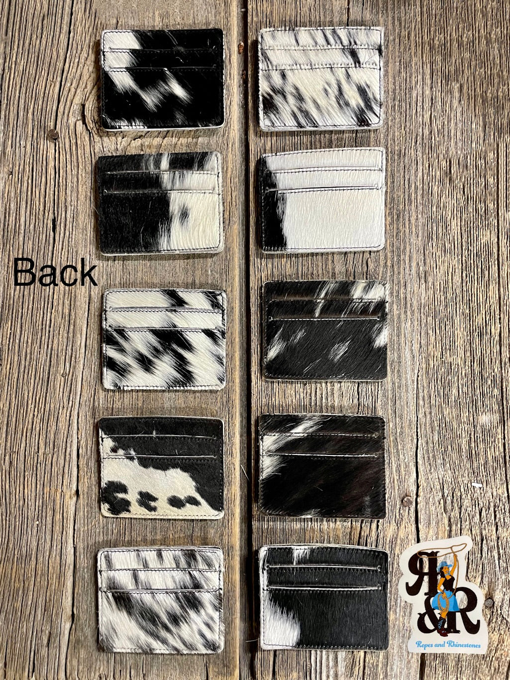 Cowhide Card Holder