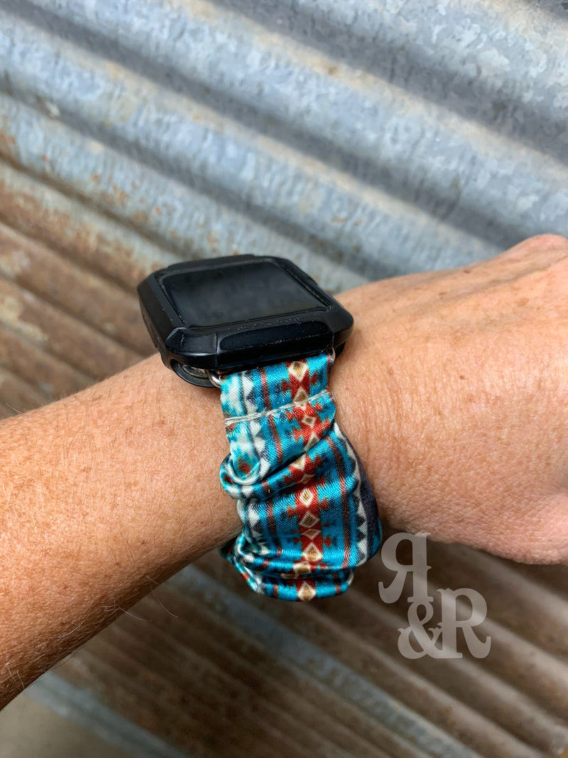 Apple Watch Jump Rope Sam Won Aztec Elastic Apple Watch Band - Ropes and Rhinestones