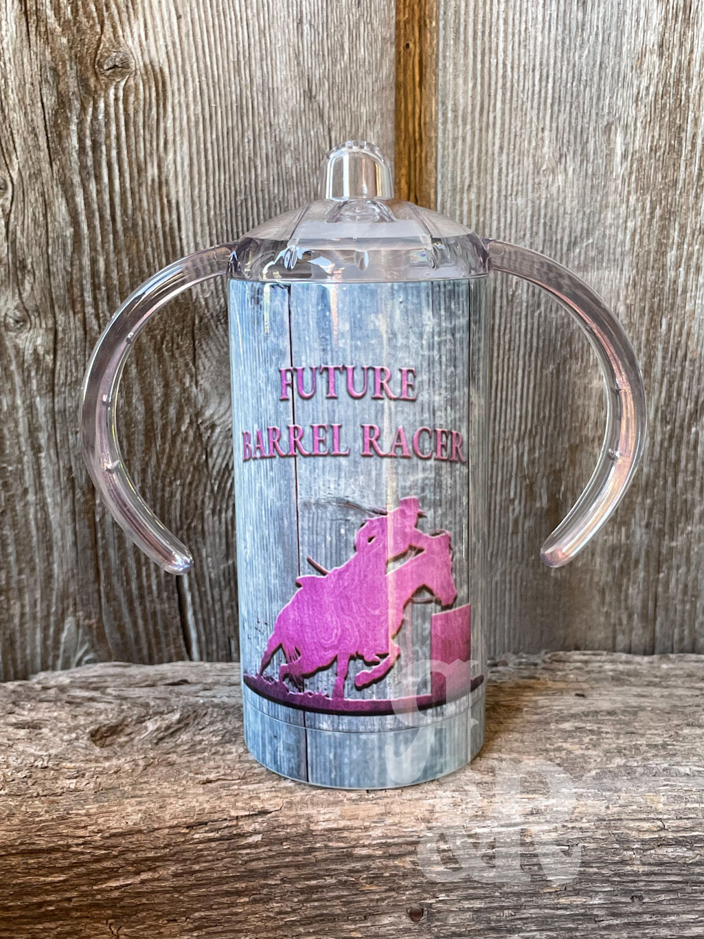 Western Print Kids Sippy Cup