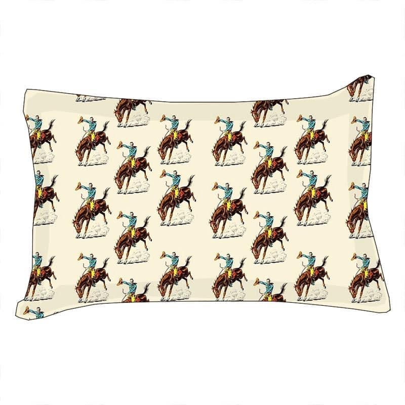 Vintage Cowboy pillowcase