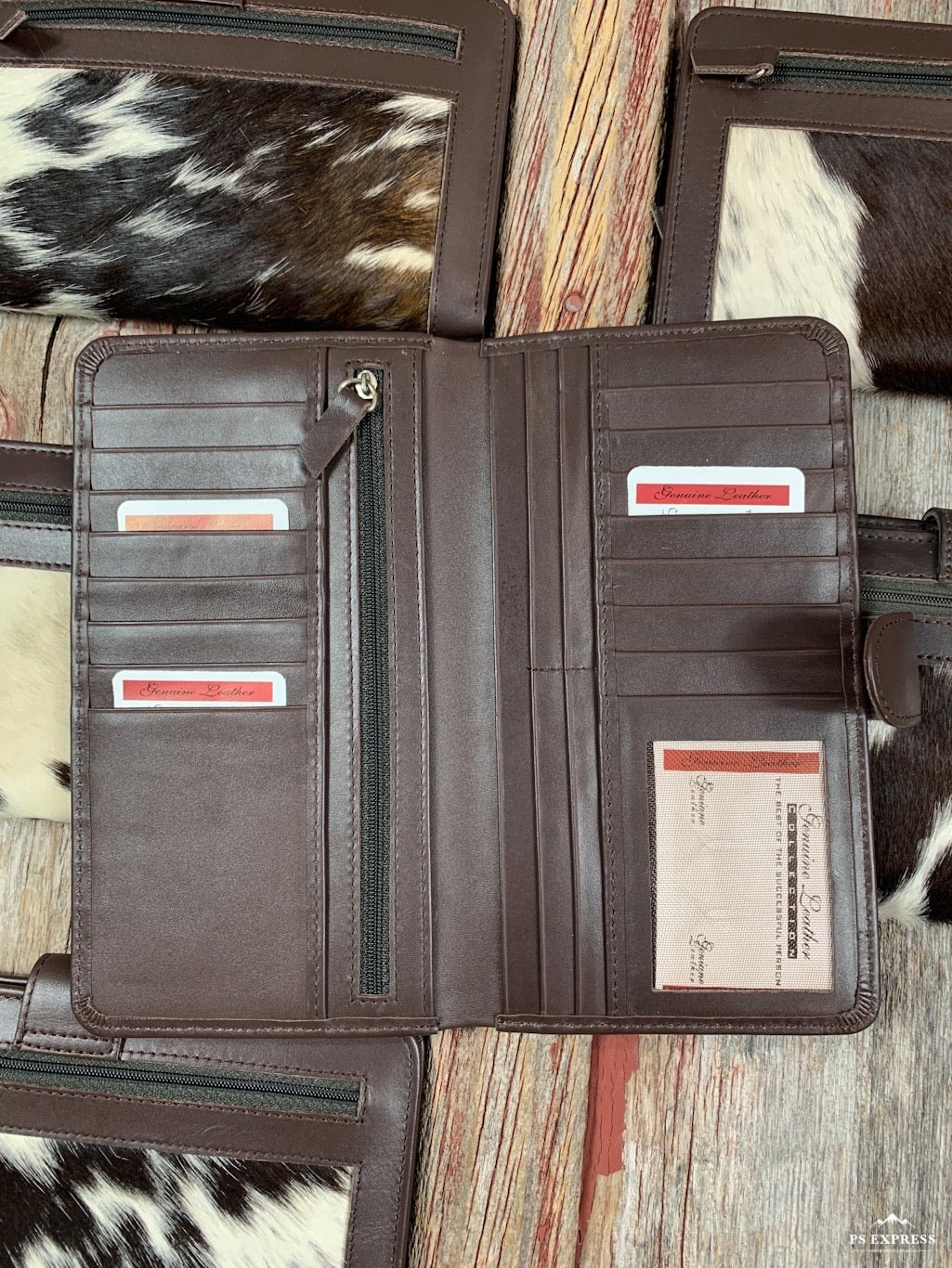 Cowhide Corral Wallet
