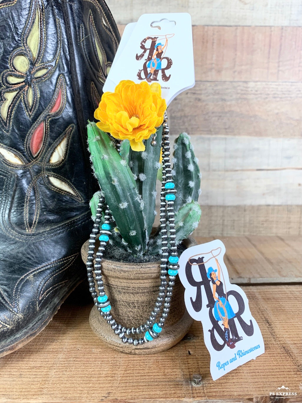 Petite Navajo Pearl Look Choker
