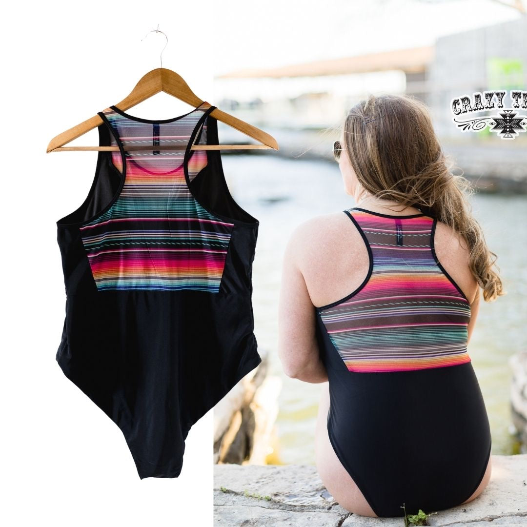 Creek Bed One Piece Swimsuit