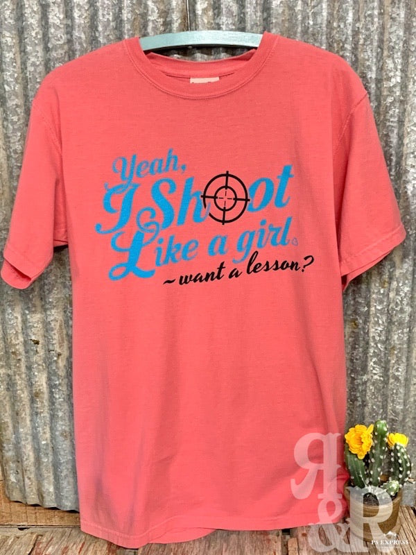 Shoot Like A Girl Tee