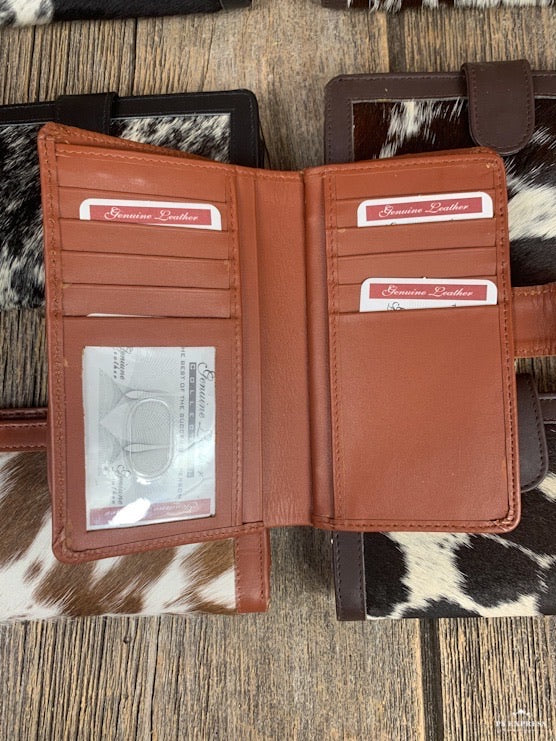 Cowhide Wallet Coin Purse